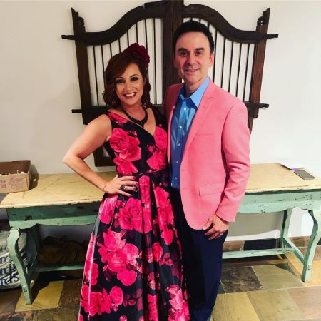 Danielle and Sheldon posing for a picture